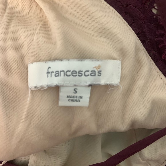 Burgundy formal dress - Picture 3 of 3